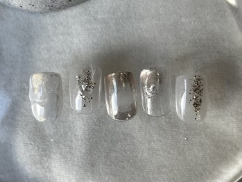 ノンチェ 西宮北口(Nonche)/シルバークリアニュアンスネイル