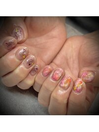 2026春ネイル【アシメネイル】