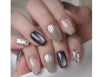 ビューティーサロン ハル(Beauty Salon ha_ru)の写真/浮かないネイルで差をつける!トレンド定額ネイルで指先から自信へと導きます☆