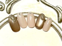 ネイルサロン アミュゼ/【NEW】4月定額ゴールド