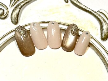 ネイルサロン アミュゼ/【NEW】4月定額ゴールド