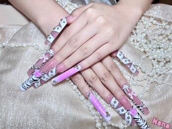 ナナネイル(Nana Nail)/スーパーロングスカルプ風ネイル