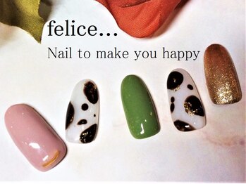 ネイルサロン フェリーチェ(felice)/【定額ネイル】¥7480