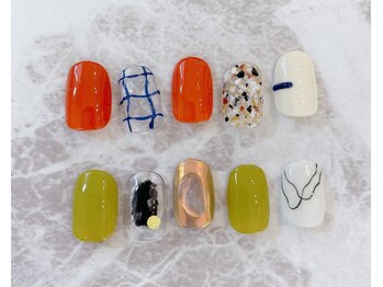 ネイルサロン ティフィン(tiffin)/~6月monthly design~