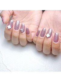 ワンカラー×デコパーツ