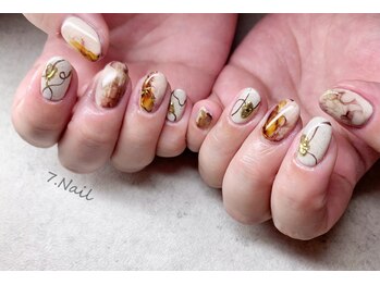 ナナネイル(7.Nail)/キャラメルニュアンス