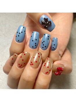 セクションプラス 吉祥寺(SECTION+)/ハートホログラム×リボン