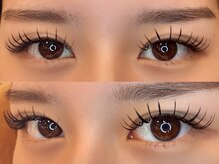 アース アイラッシュ 平塚店(EARTH Eyelash)/ダブル100束200本、束感デザイン