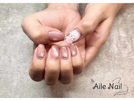 マグネット×フラッシュネイル