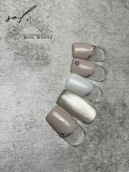 ソルネイルワークス(sol. nail works)/アートデザインM