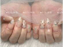 エムプラスネイル 新宿(M+Nail)/長さ出し★持ち込み