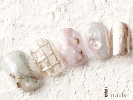 水彩もやもやネイル　9480円