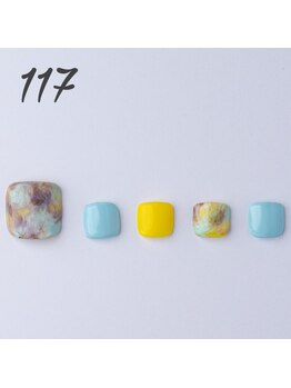 はあとねいる 湘南藤沢店/フット定額デザインNo.１１７