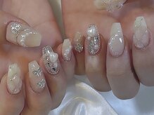 画像持ち込み/春夏秋冬／スカルプネイル/ニュアンス/マグネット