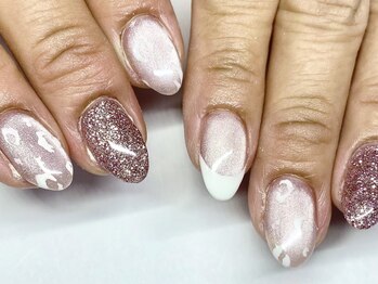 ヒョウ柄ネイル