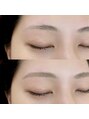 アミュー 恵比寿(AMUE)&nbsp;スタイリングと眉カラーで垢抜け眉に【アイブロウ】