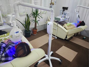 セルフダック 京都長岡京店/二人同時のホワイトニングも可能