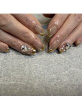 ネイルサロンファストネイルプラス 新宿店(FAST NAIL PLUS)/2026春ネイル【ミラーネイル】