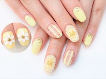 ネイルコレクション ピンク(Nail Collection Pink)/定額￥9990★ぷっくり3Dフラワー