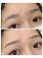 ダラン(Daran)&nbsp;眉waxのbefore/afterデザイン♪