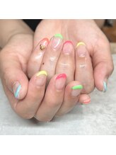 エーナイン イオンモール三川店/カラフルフレンチ♪