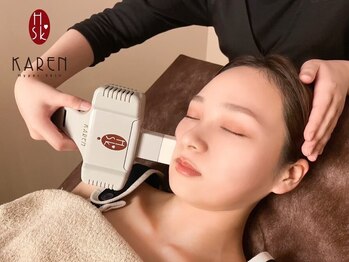 カレン 都城店の写真/【透明感＆トーンＵＰ!美肌効果◎素肌に自信の持てるお肌へ♪】お顔脱毛★初回体験価格￥7,700→￥3,850