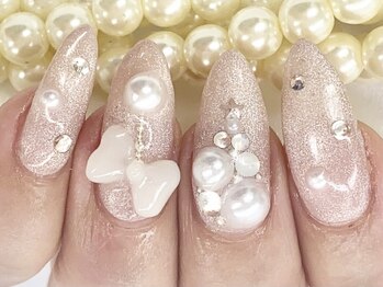ネイルサロンティーモ(Nail Salon Tmo)の写真/イベントに映える華やかゴージャス可愛い輝きネイルを定額メニューで特別な日・理想の指先を叶えましょう♪