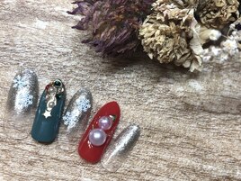 クリスマスネイルオフ込み7000円