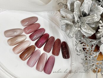 サロンドルリネイル(salon de Ruri nail)/冬の新色！マグネットジェル