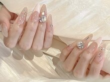 モルフォネイル(Morpho nail)/#ワンホンネイル #キラネイル