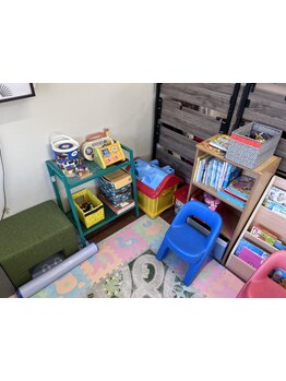 お子様同伴OKのサロン