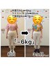 【ダイエット/1名様】【４～６kg痩せたい方】痩身整体+カウンセリング¥1980