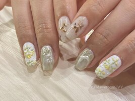 定額/フラワー/パール