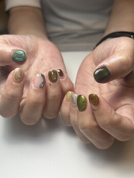 セルフカスタムグリーン