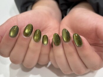 ローランリム(LORAN Lim)/オリーブ×マグネットネイル!