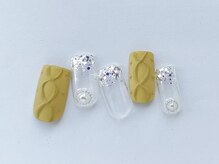ヴィエント ネイル アイラッシュ サロン(Viento Nail Eyelash Salon)/ニットラメホログラデ初回￥6800