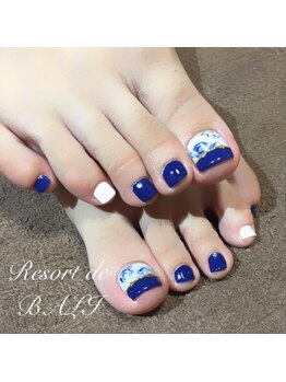 リゾートデバリ(ReSORT de BALI)/ニュアンスバラ ネイビー