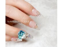 ネイルアンドビューティーサロン クリア(CLEAR)/クリアクラッシュシェルネイル