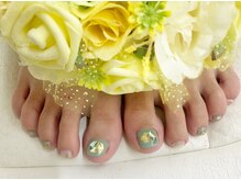 プルミエ ネイル(Premier Nail)/シェル＆金箔★リゾートフット