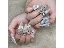 クイーンズビューティーサロン 歌舞伎町店(Queen's beauty salon)/チップ長さ出しアートやり放題