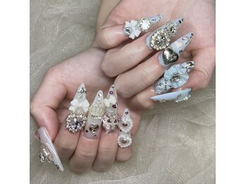 クイーンズビューティーサロン 歌舞伎町店(Queen's beauty salon)/チップ長さ出しアートやり放題