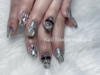 個性派ニュアンスネイル