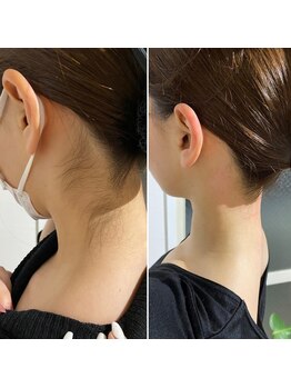 バイカラー(BY COLOR)/【うなじWAX】