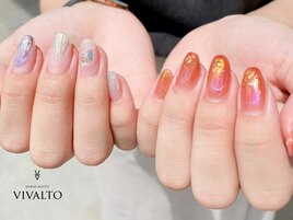 冬ネイル/シンプルアート