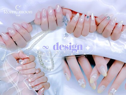 ロミィ ムーン ネイル(Romy moon nail)の写真