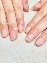 ル ソレイユ(Le soleil)/ナチュラルマットネイルbyあすか