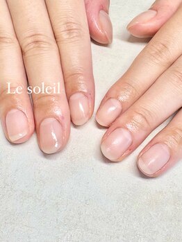 ル ソレイユ(Le soleil)/ナチュラルマットネイルbyあすか