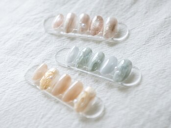 ネイルアトリエ ラテ(nailatelier latte)の写真/金額も分かりやすいので、継続して通いやすい◎デザイン・カラーも豊富で毎月雰囲気を変えて楽しめる☆