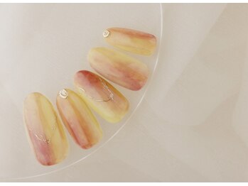 ニュアンスミラーネイル