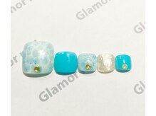 グラマーネイル(Glamor nail)/女子力UP☆フットネイル7500円！